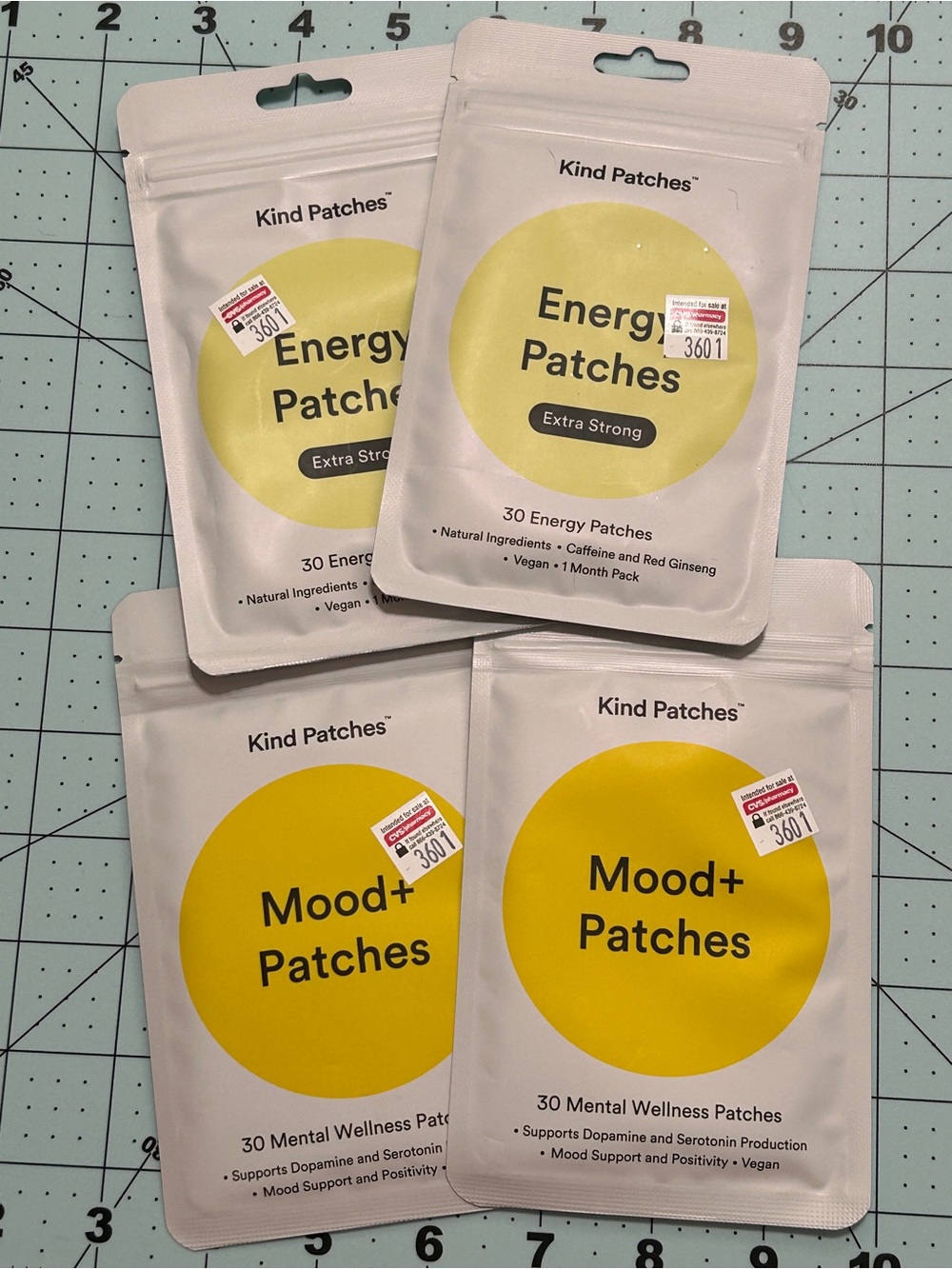 Kind Patches Yellow Mood+ & Energy Patches